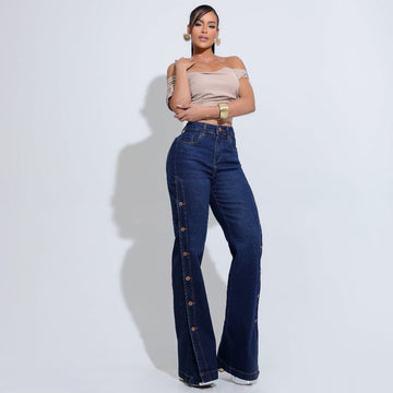 Calça Feminina Wide Leg Lis Premium - SM388