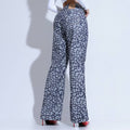 Calça Feminina Estilo Chic Animal Print Santa Mina