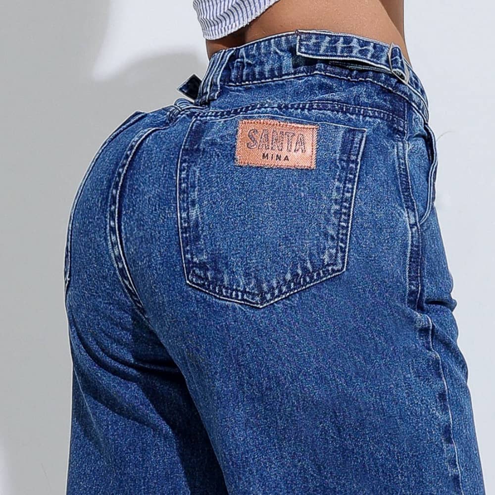 Calça Feminina Jeans Atemporal e Fashion Santa Mina