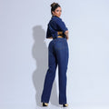 Calça Jeans Feminina Cintura Alta Confortável Santa Mina