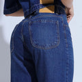 Calça Jeans Feminina Reta Sofisticada Santa Mina
