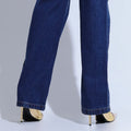 Calça Jeans Feminina Reta Clássica Santa Mina