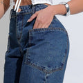 Calça Feminina Jeans Casual Urbana Santa Mina