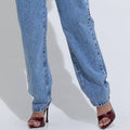 Calça Feminina Jeans Confortável e Fashion Santa Mina